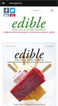 Mobile Screenshot of edibledfw.com